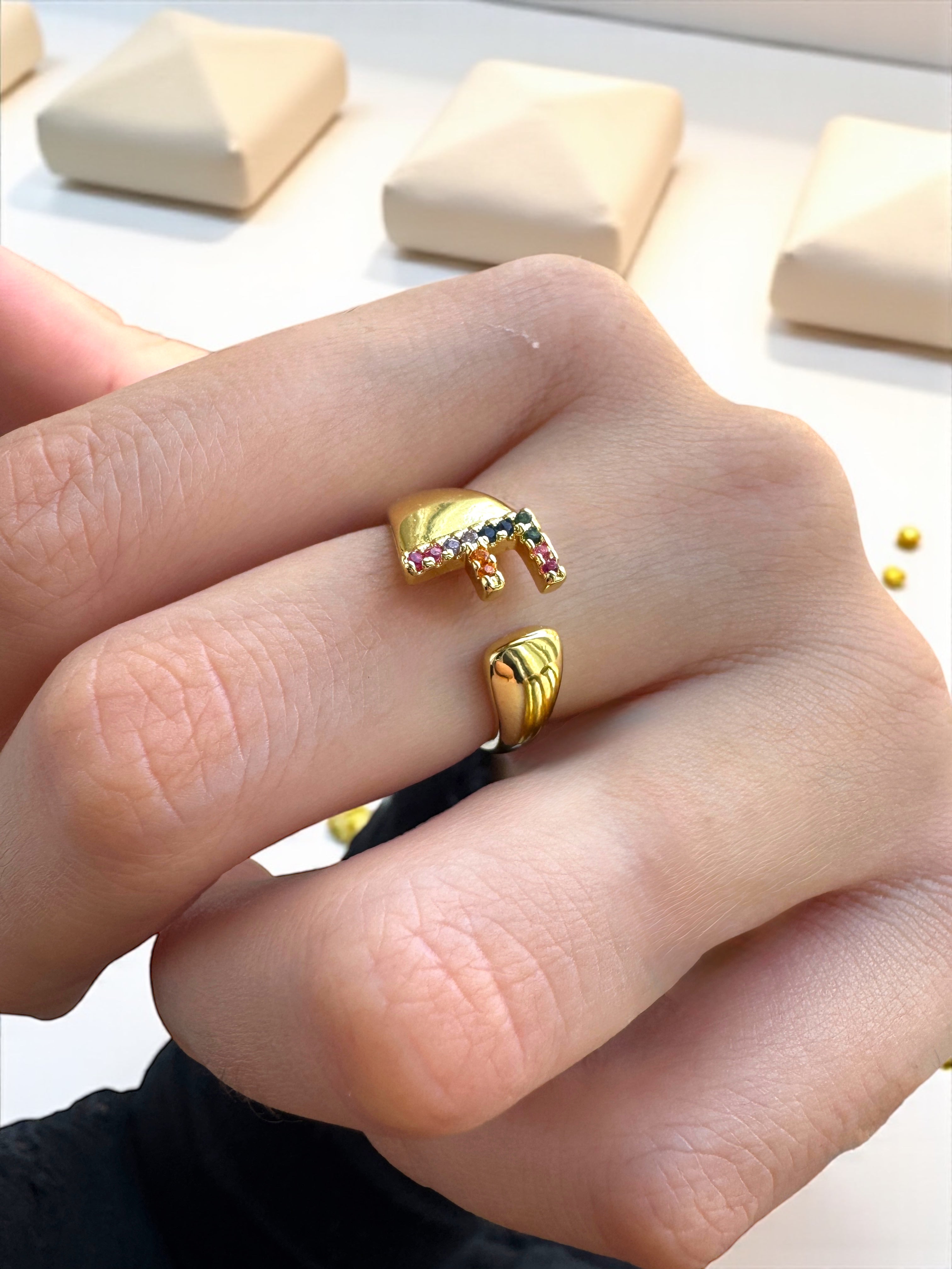 Anelli lattera Rainbow