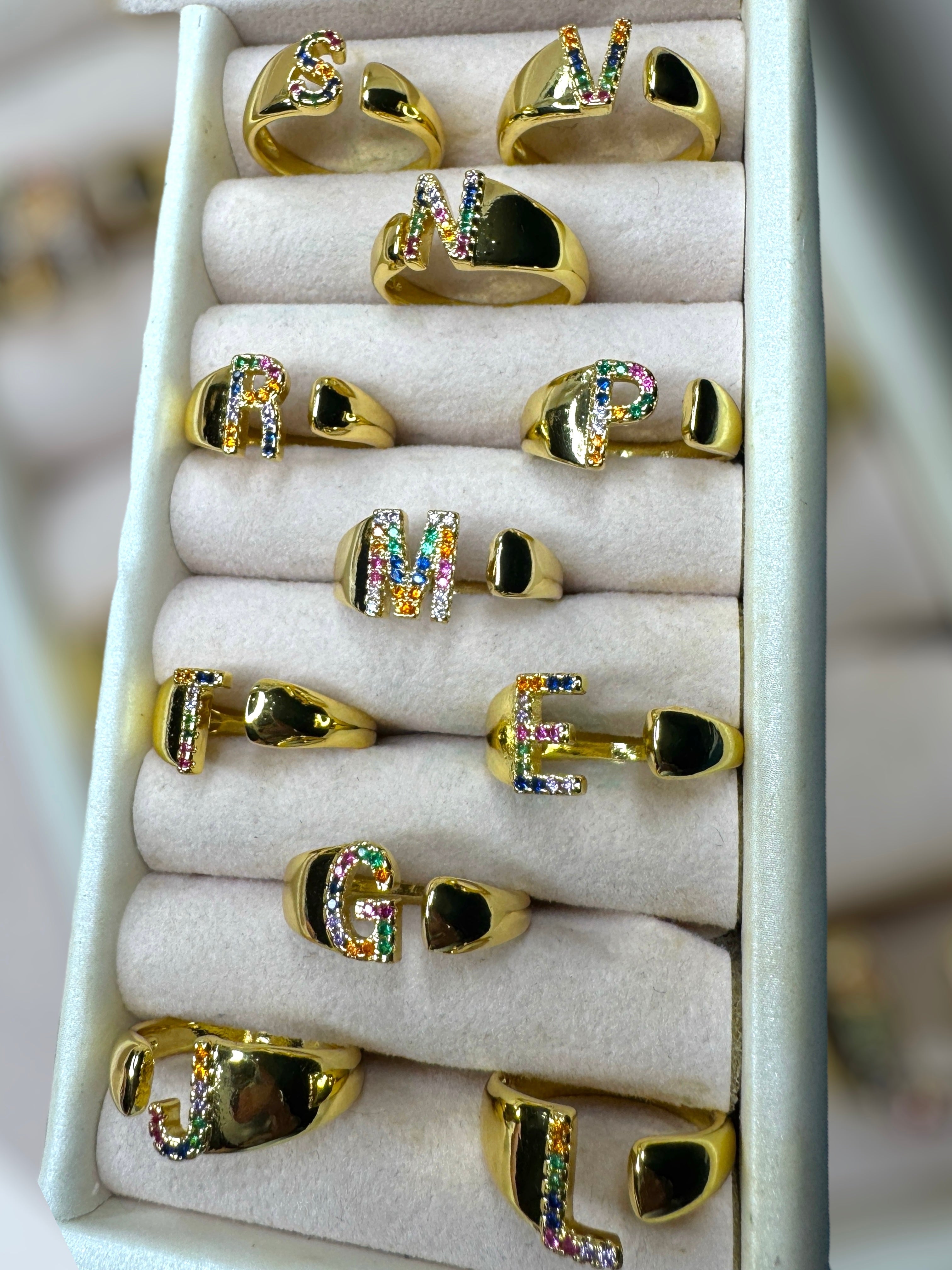 Anelli lattera Rainbow