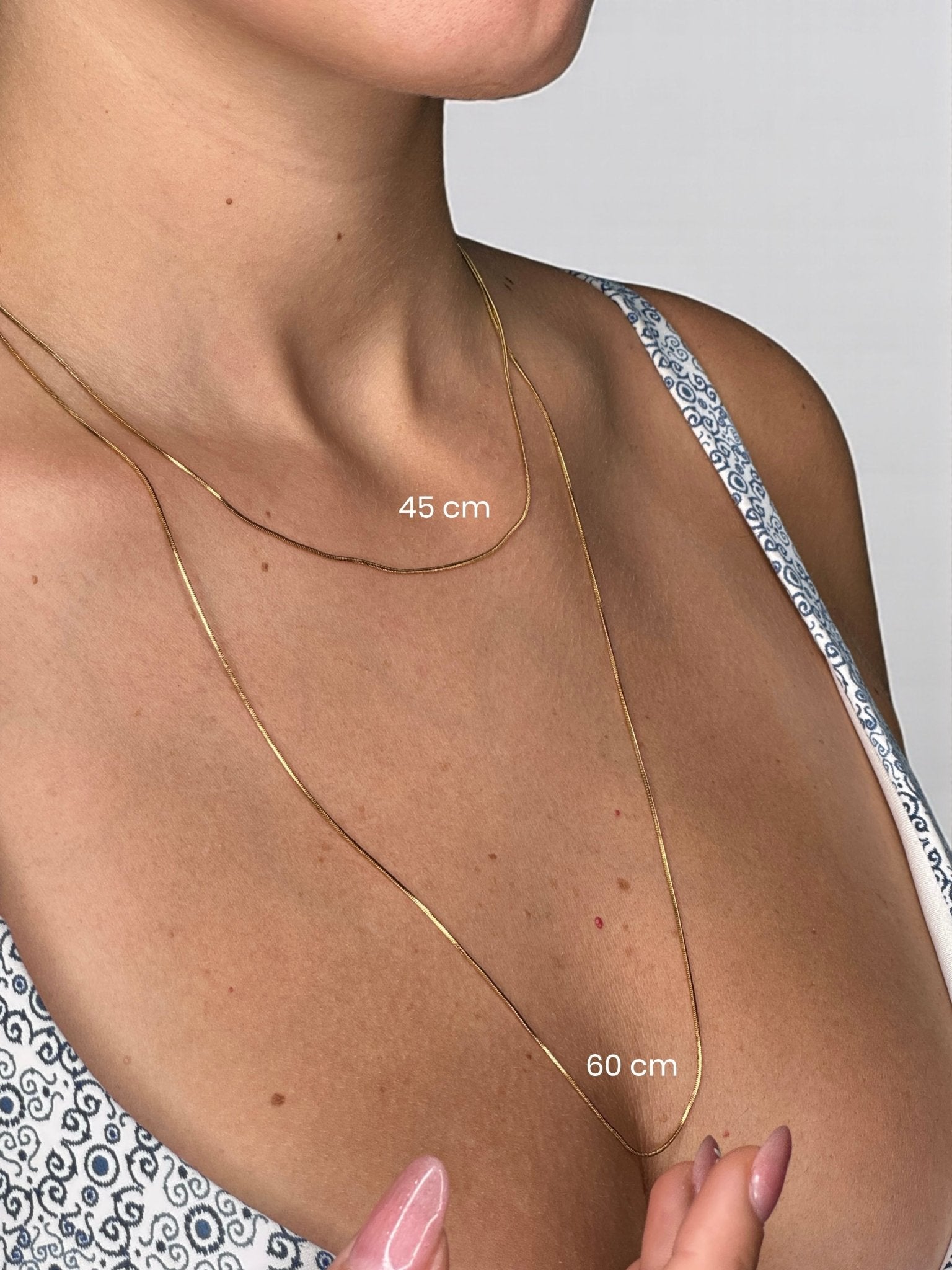 Collana filo essential personalizzabile da - Treelle