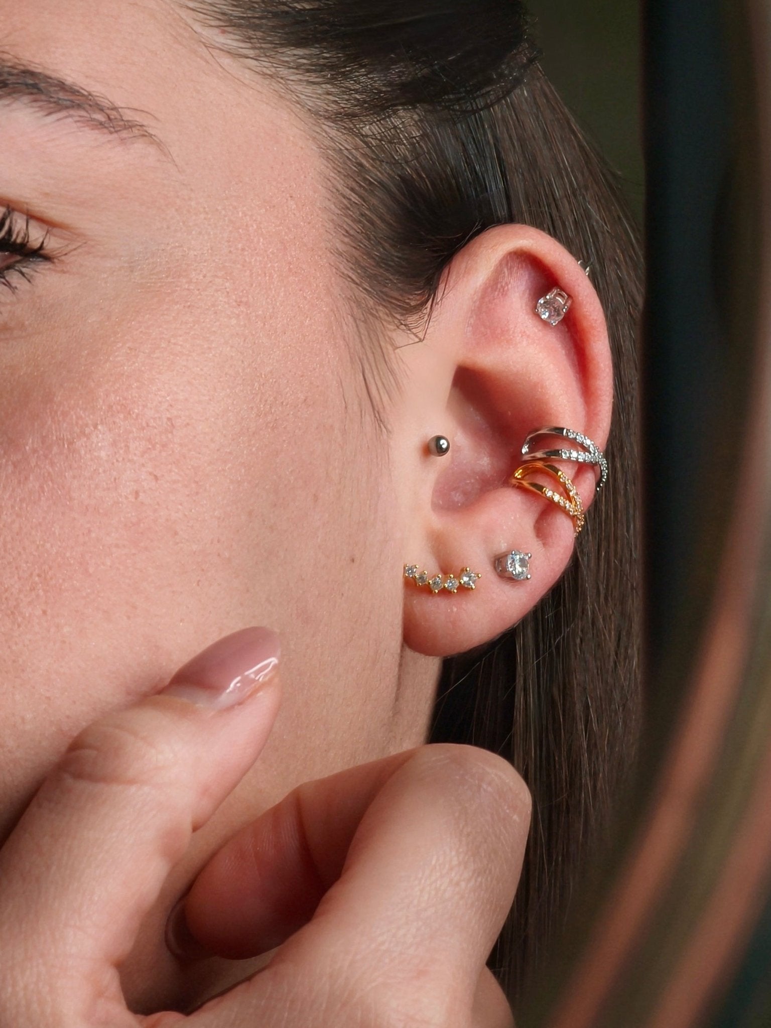 Ear cuff Infinity - Treelle